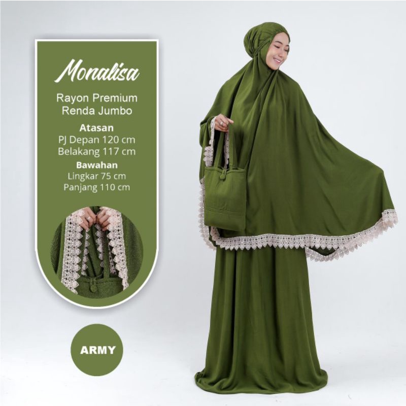 MUKENA MONALISA //MUKENA SUPER JUMBO //MUKENA RAYON POLOS JUMBO //MUKENA RENDA //MUKENA JUMBO