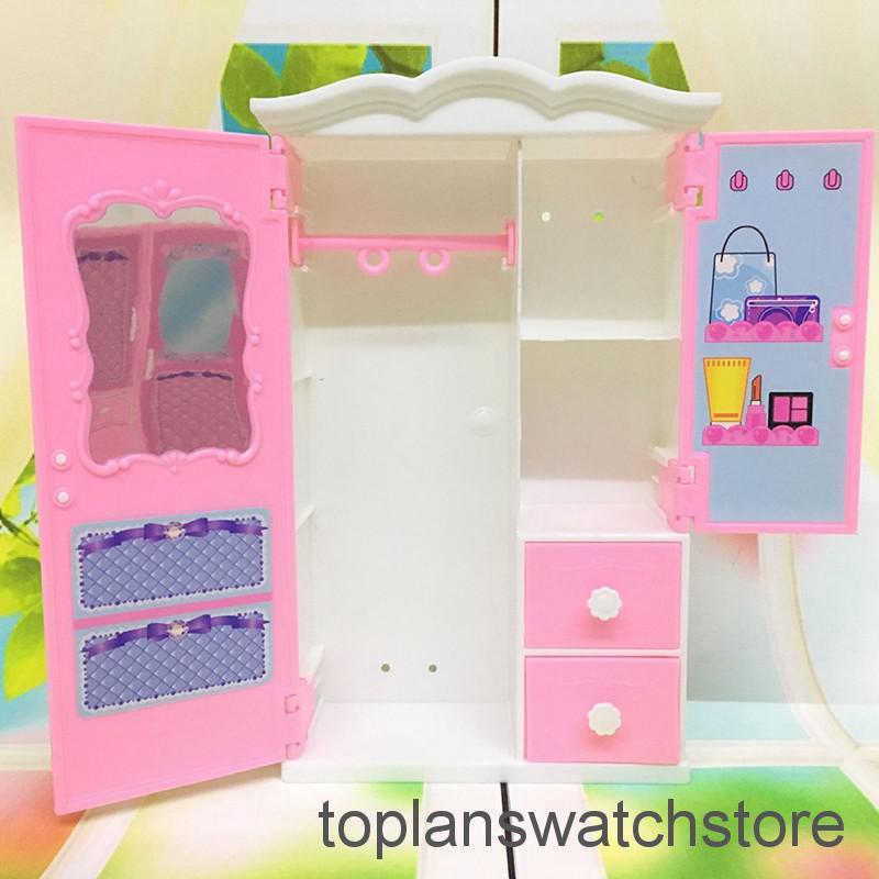 TOPL Mainan Lemari Pakaian Boneka Princess untuk Anak Perempuan