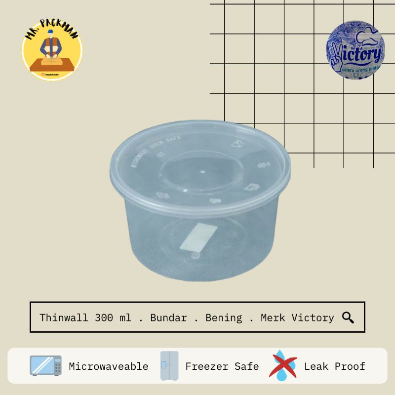 Thinwall Victory 300ml Bulat