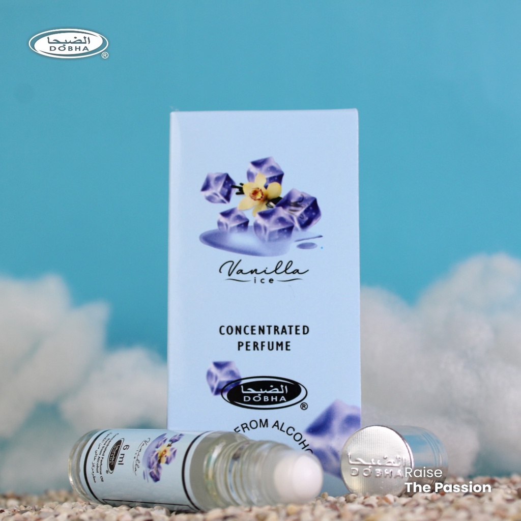Dobha Parfum VANILLA ICE - Parfum BPOM Halal Pria dan Wanita Wangi Tahan Lama (Unisex)