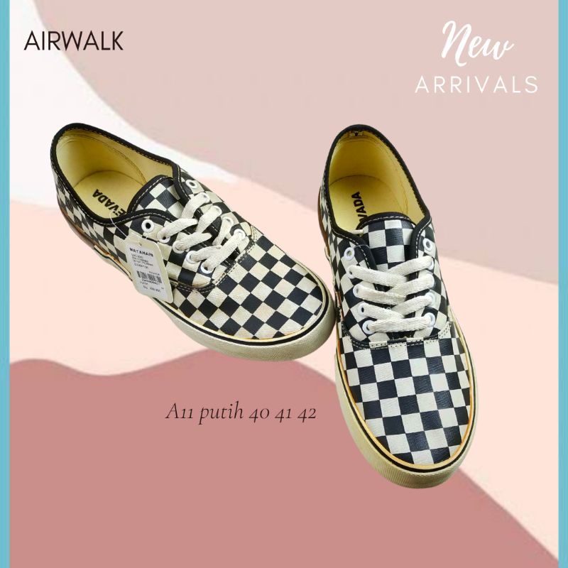 Sepatu Nevada Sneakers Pria Pionwh A11 Putih
