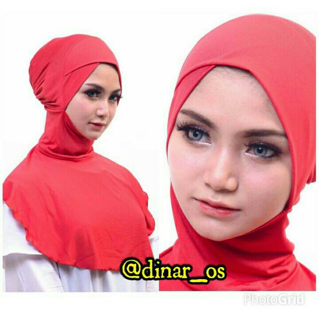 ninja melody/ ninja silang/ dalaman jilbab silang/ ciput silang/ ciput anti tembem/ ciput antem