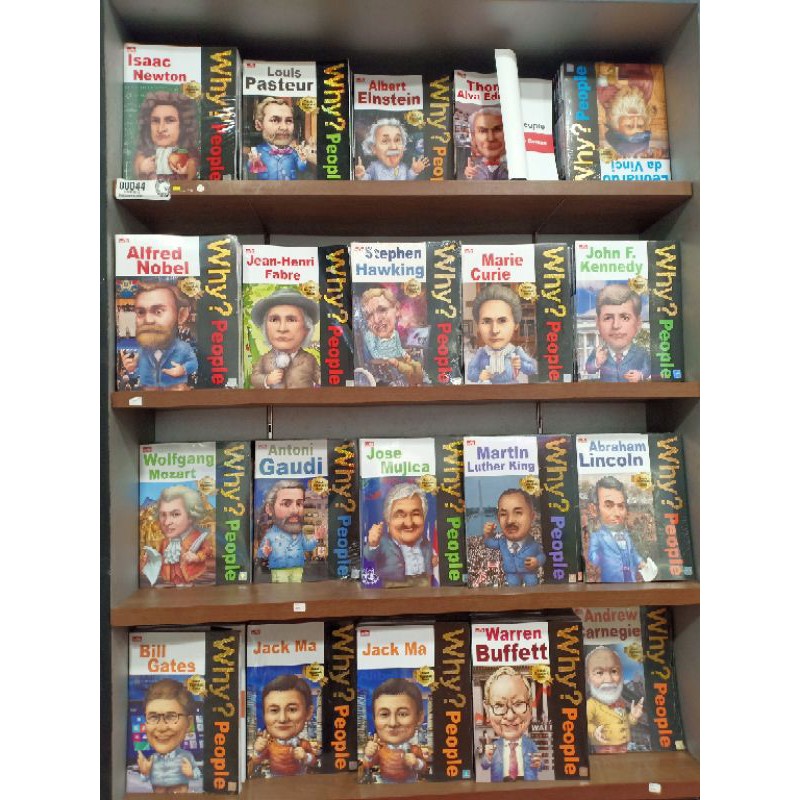 Buku Komik Anak Edukasi Why Series People - Tokoh Pengubah Dunia
