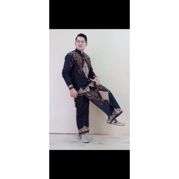 setelan batik sarung