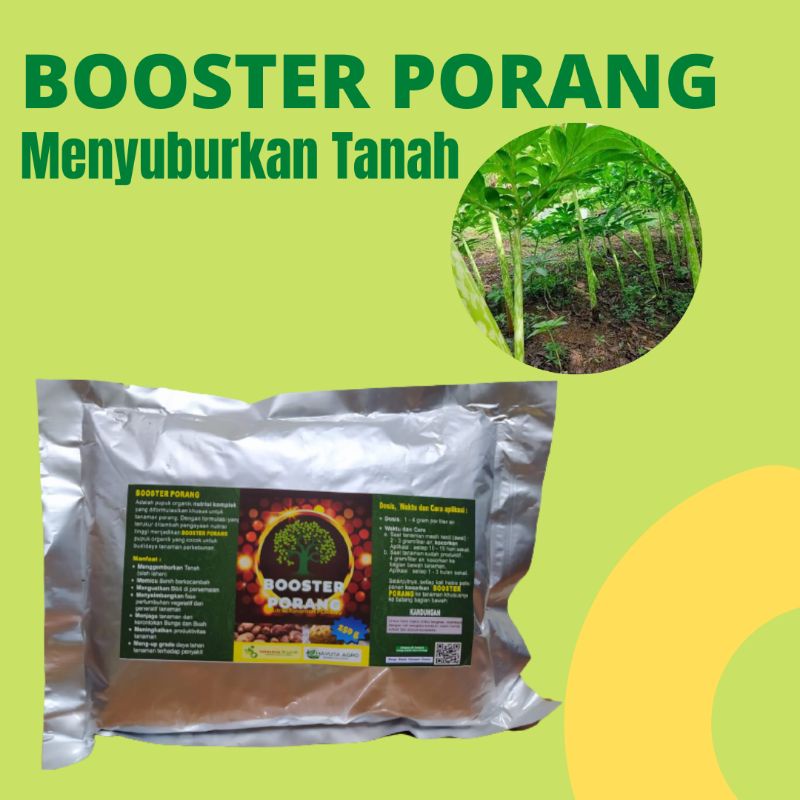 Pupuk Pembesar Umbi Porang, Pupuk Organik Boster Porang
