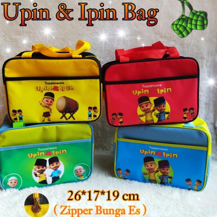 194 Tas Frozen ELSA  Tupperware ( Zipper Bunga Es ) / Tas Forever Sister FROZEN Tupperware / Tas bek
