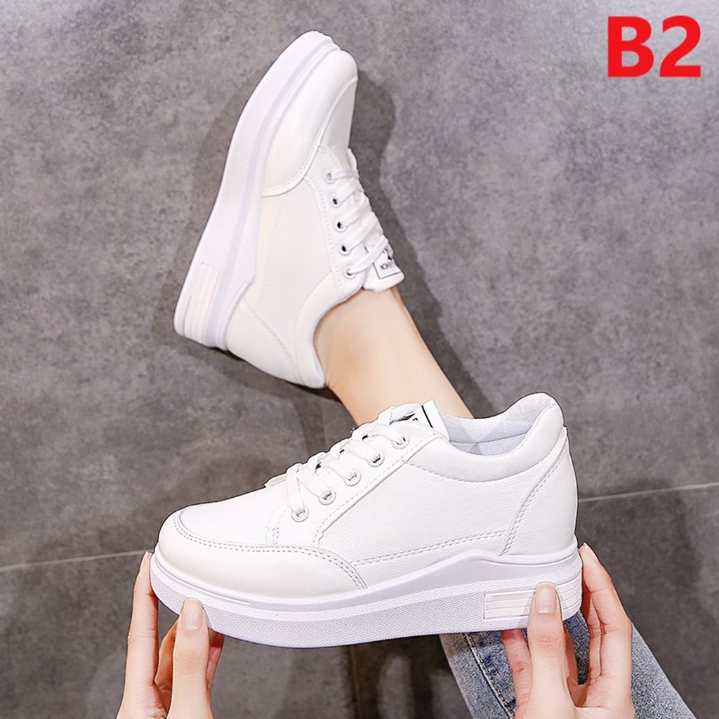 Sepatu Sneakers Wanita Sepatu Import Perempuan Fashion Korea Sepatu Modis Keren Warna Santai SP-055