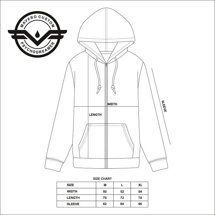 Mavero Hoodie Font 07 -Army