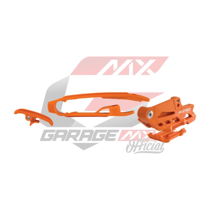 CHAIN GUIDE SLIDER KIT KTM HUSQVARNA - ORANGE