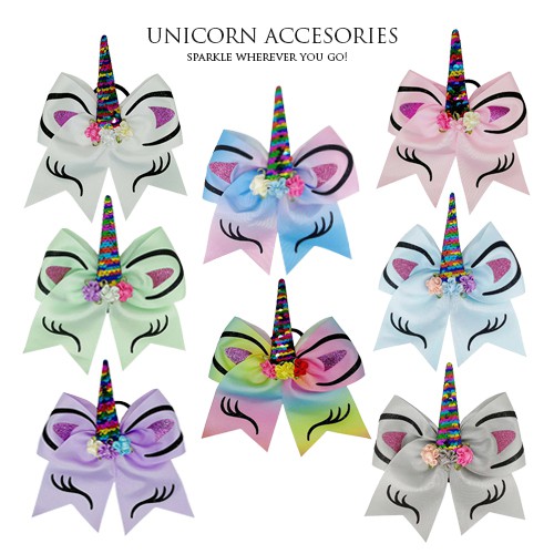 [Brandedbaby] JEPIT RAMBUT UNICORN / ACCESORIES UNICORN / HAIRCLIP UNICORN PITA JOJO ANEKA WARNA