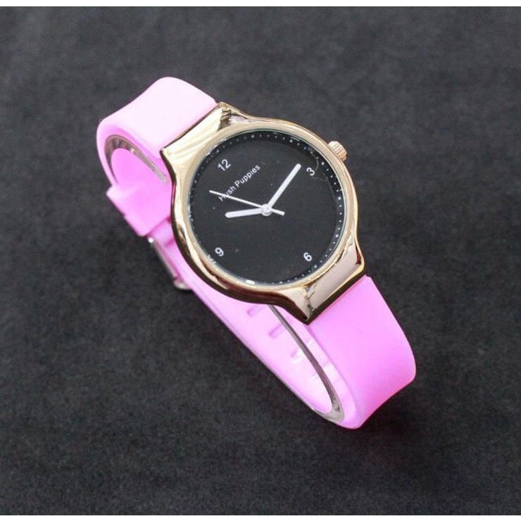 {KWS } JAM TANGAN WANITA ANALOG FASHION RUBBER HP-1368