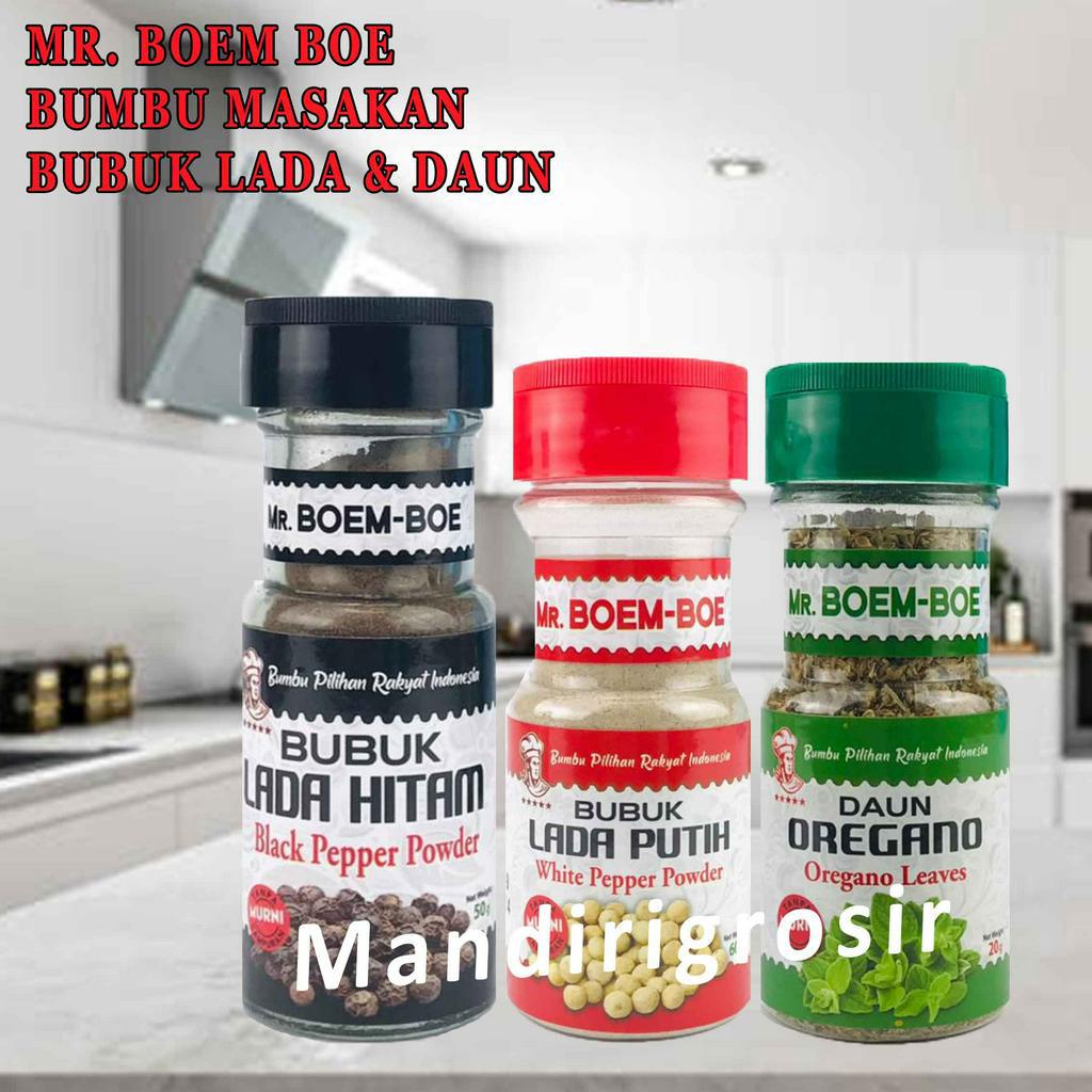 Bumbu Masakan* Mr.Boem-Boe* Bumbu Lada &amp; Daun* Bumbu Halus