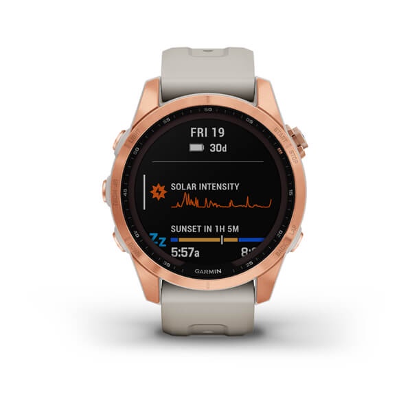 Garmin Fenix 7S Standar Edition - Sapphire Solar Smartwatch Fenix7S