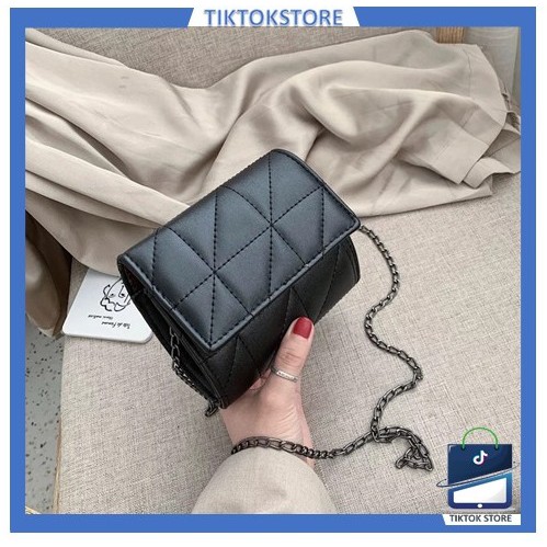 TIKTOK - Selempang STEVI Tas selempang Sling bag Jahit