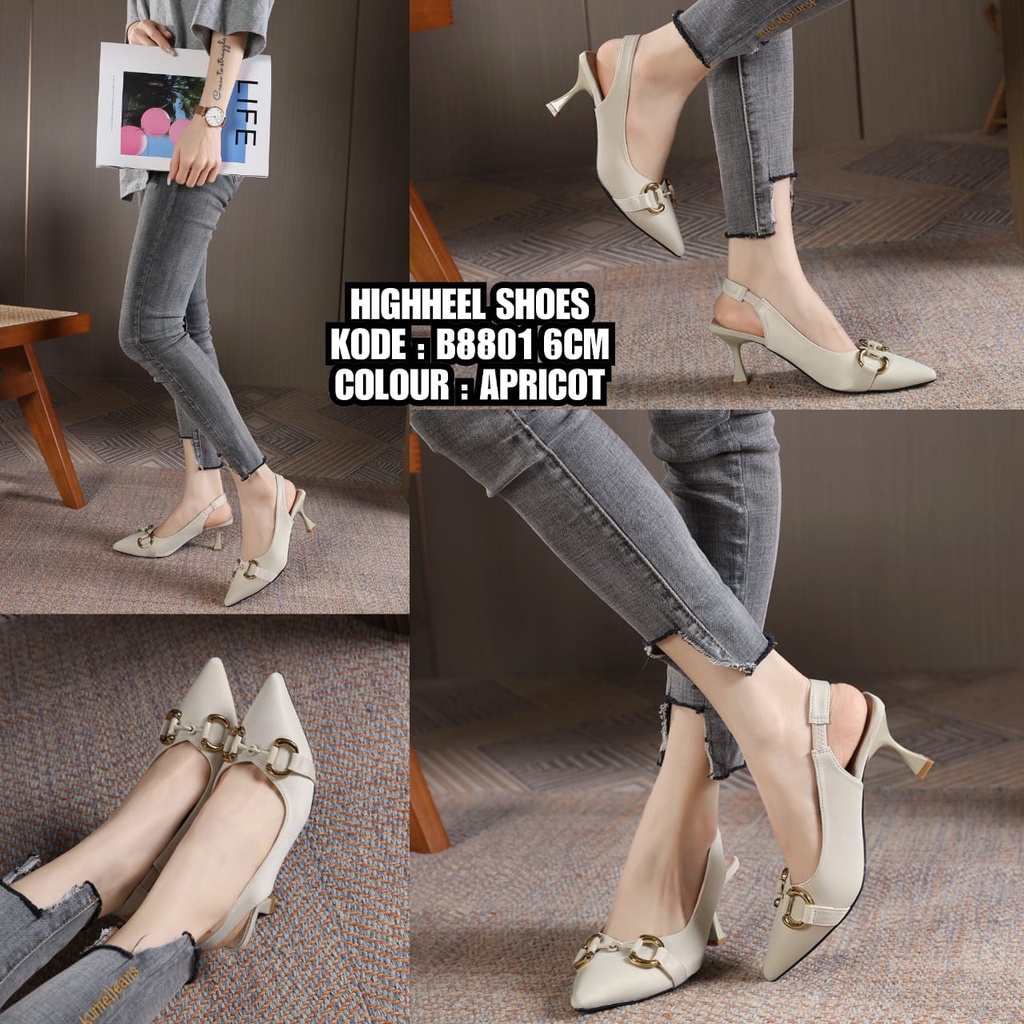 JR HIGHHEEL SHOES B8801