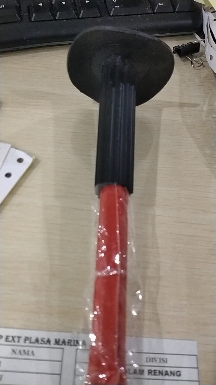 Pahat Beton Karet - Betel Besi Topi Karet Fawi Ukuran 8 10 12