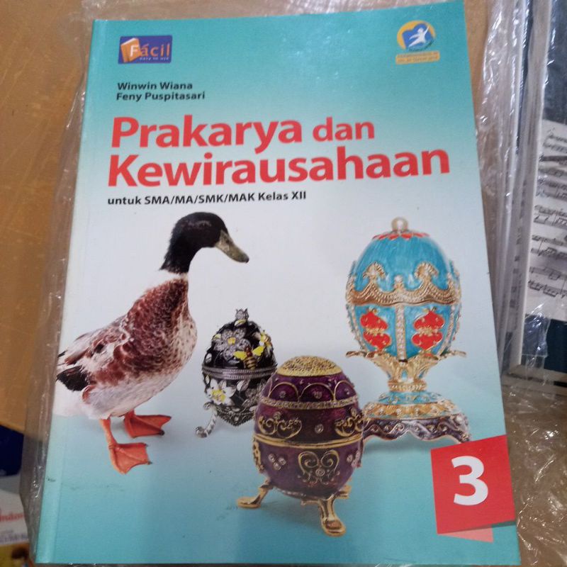 

Prakarya dan kewirausahaan untuk SMA kelas XII