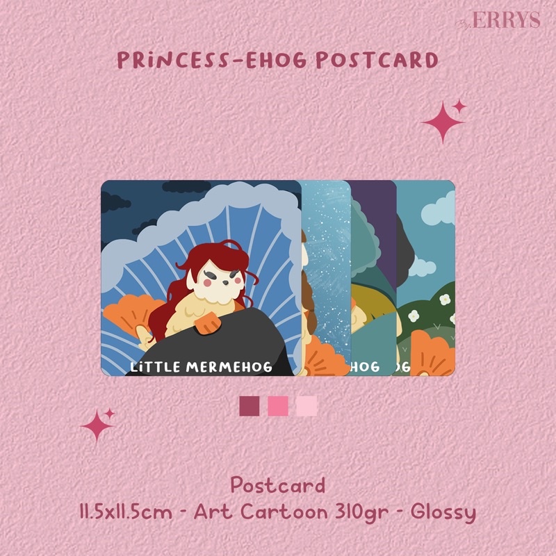 

Postcard Disney Princess-Ehog