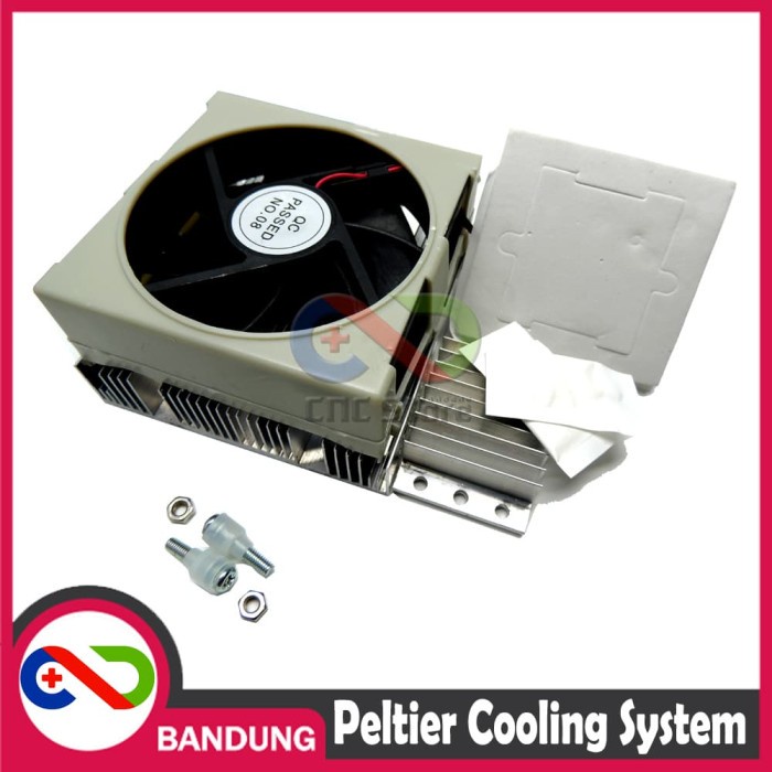 PELTIER COOLING SYSTEM KIT PENDINGIN PELTIER TEC1-12706 SET HEATSINK PELTIER