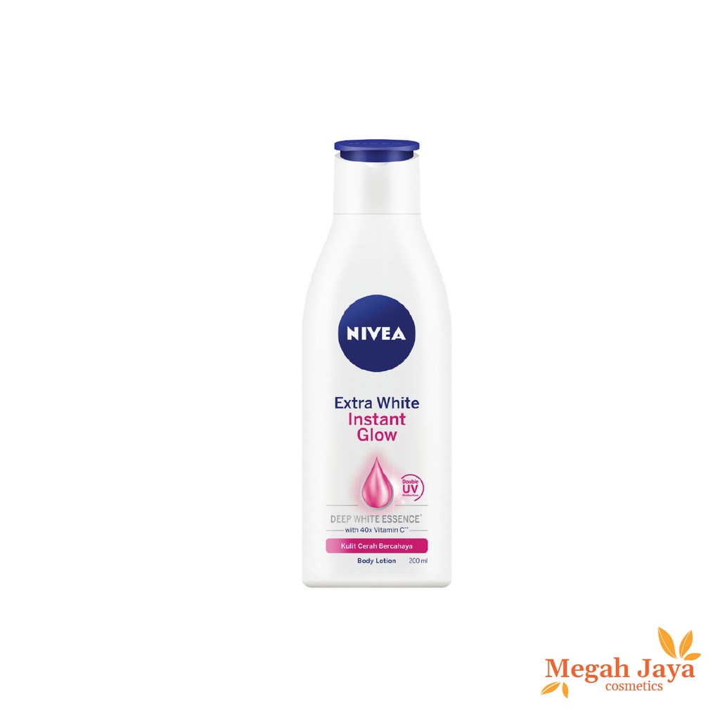 NIVEA EXTRA WHITE INSTANT GLOW BODY LOTION 200 Ml @MJ