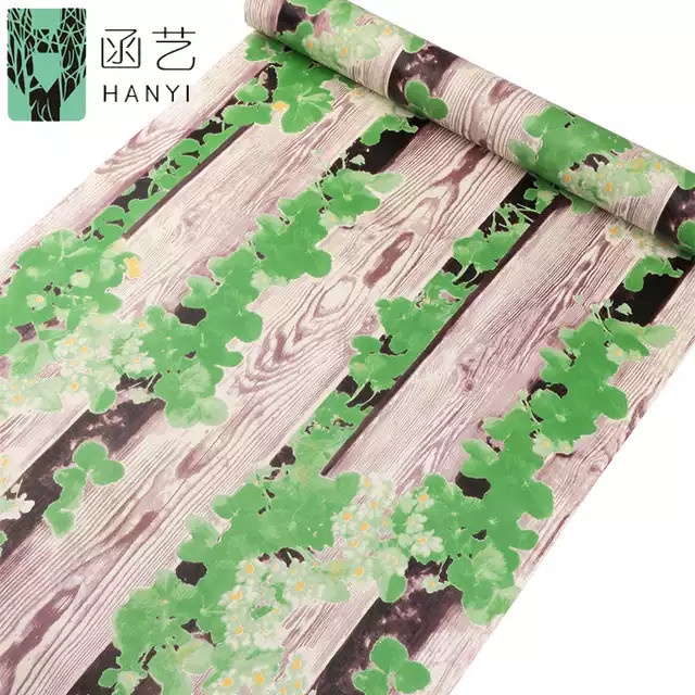 Wallpaper Salur Serat Kayu Daun Melati || Wallpaper Dinding Kamar Tidur Untuk Anak Anak