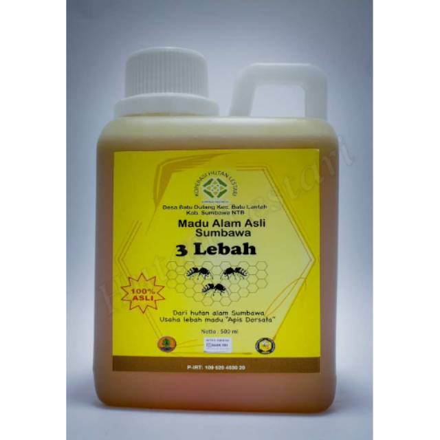 

Madu Sumbawa 3 Lebah 500 ML