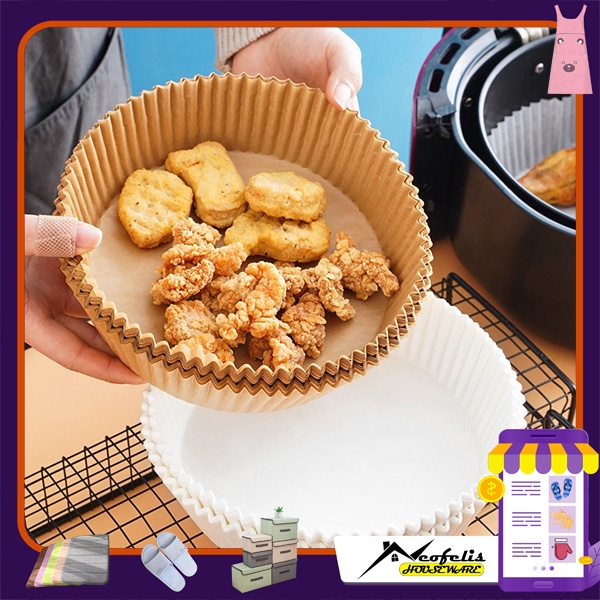 Kertas Minyak Air Fryer / Baking Paper Anti Lengket Sekali Pakai PR0255