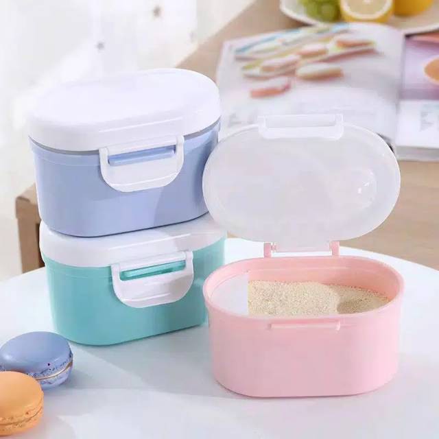 KANDILA Milk Powder Container / Toples kotak Susu bayi dan anak 200ml &amp; 400ml