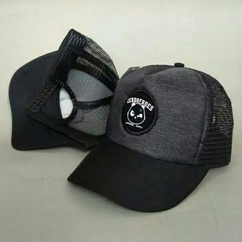 Topi Distro Trucker Hat Jaring Surfing Snapback Baseball Pria Distro Keren