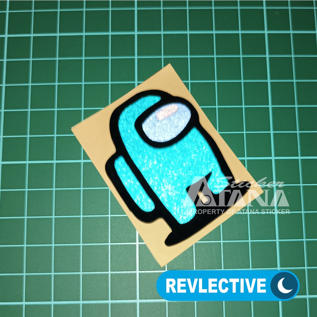 Bahan Stiker Cutting Tosca Pro Reflective Sheeting Skotlet Nyala Turquoise Printing Sticker Material Scotchlite Scotlet Reflektif Sechotlite Memantulkan Cahaya Flash Malam Hari Mata Kucing Prolite Mesin Plotter