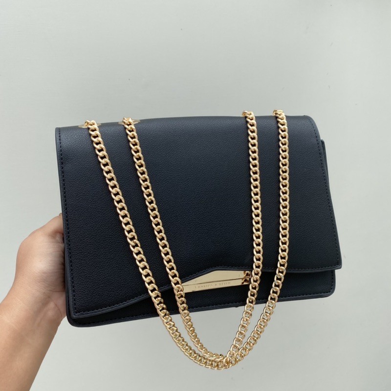 C*K Front Flap Bag