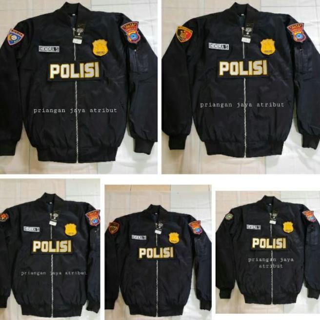 TS 7 - JAKET POLISI BINMAS BARESKRIM SDM POLRI HUMAS POLRI SABHARA PRO