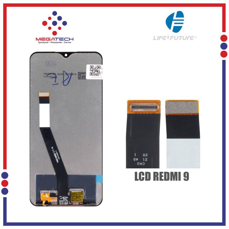 Lcd Touchscreen Xiaomi Redmi 9 Fullset Incell Original
