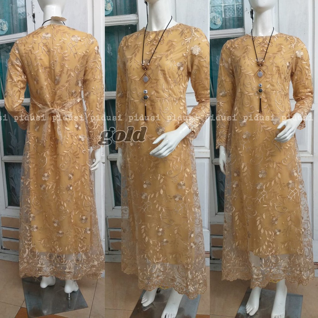 GAMIS ARIMBI/GAMIS TULLE MUTIARA BORDIR