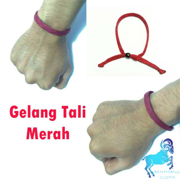 GELANG TALI MERAH VINTAGE