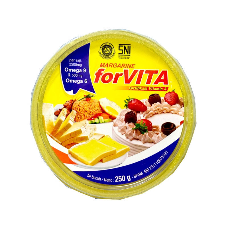 

Forvita Margarine Cup 250Gr