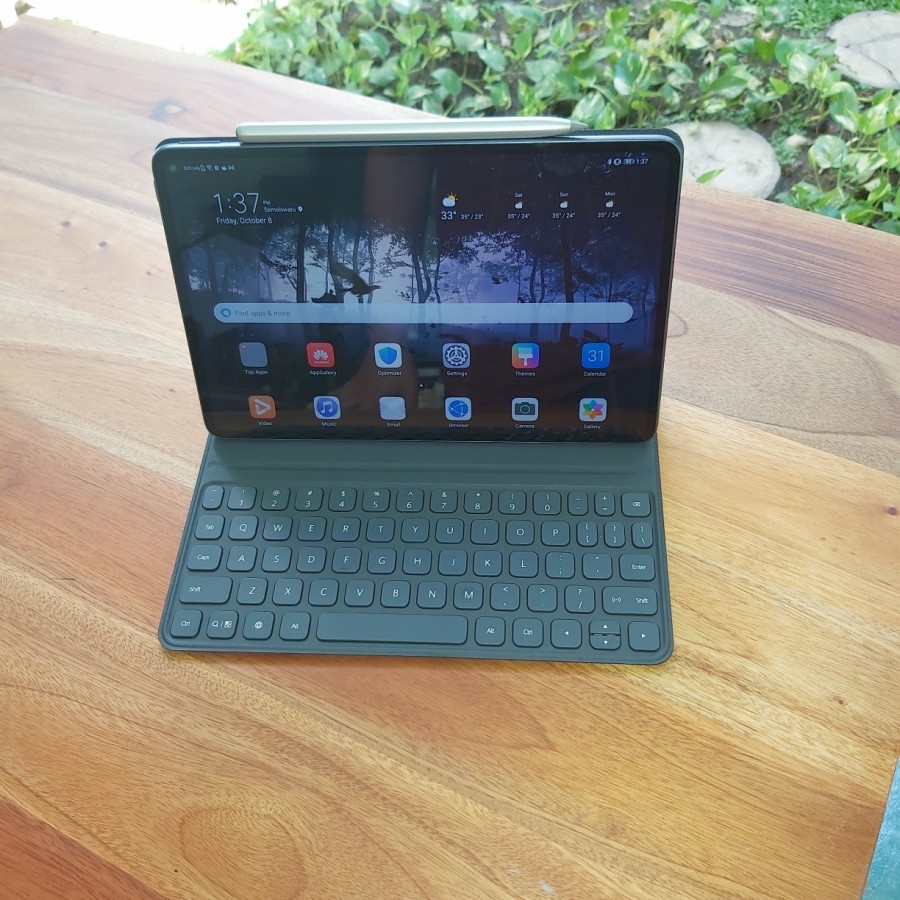 Huawei Matepad Pro Fullset Complete Pen Keyboard + install playstore