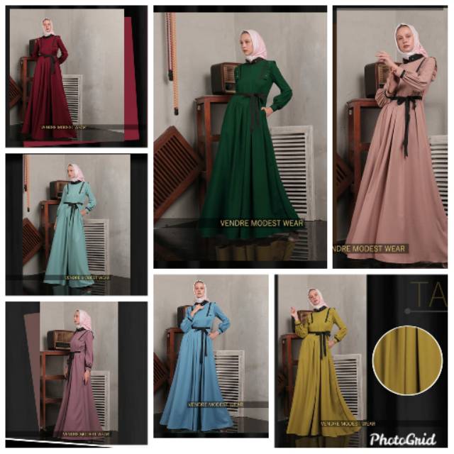 Tavisha Dress By Vendre Modest Wear