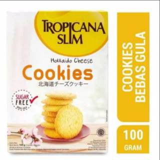 TROPICANA SLIM HOKKAIDO CHEESE COOKIES 100 G