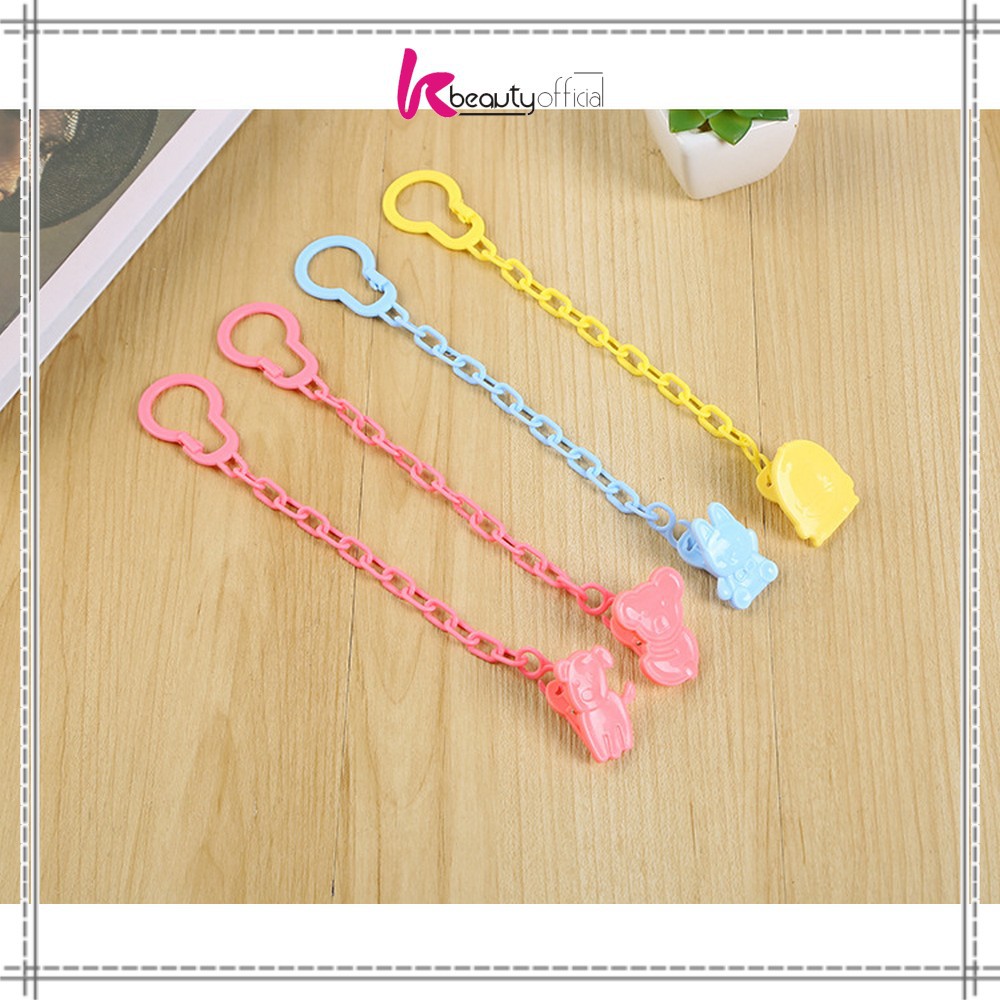 KB-C43 Tali Gantungan Empeng Baby / Klip Rantai Penjepit Dot Bayi / Teether Clipper Pacifier Holder-1