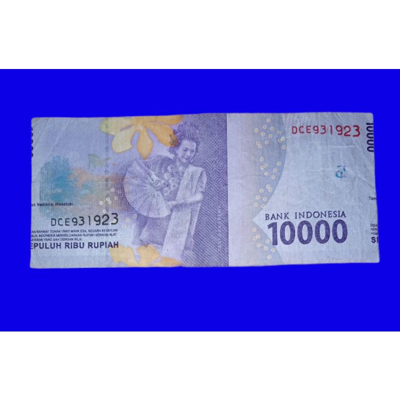 WN Uang Kuno 10Rbu Frans Kaisiepo Cetak Geser