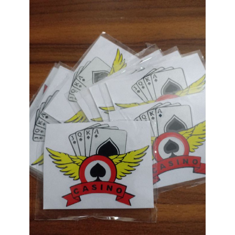 

sticker cutting kartu casino berkualitas