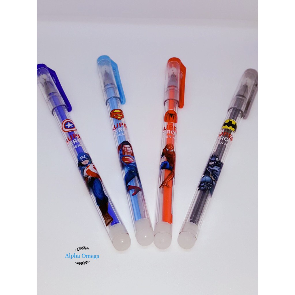 

Pulpen Gel / Pen Gel Edisi Frozen & Superhero 0.38 mm