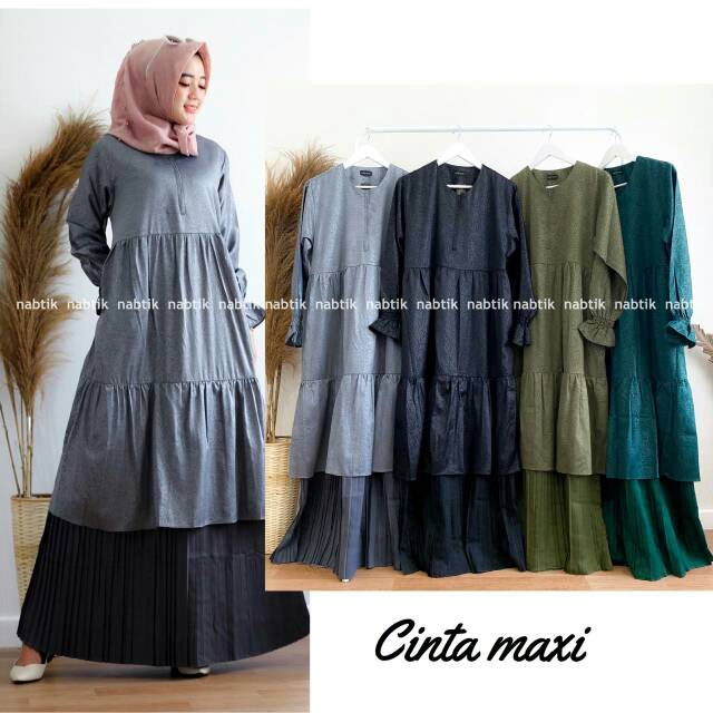 BAJU MUSLIM GAMIS MAXY BUSUI FRIENDLY