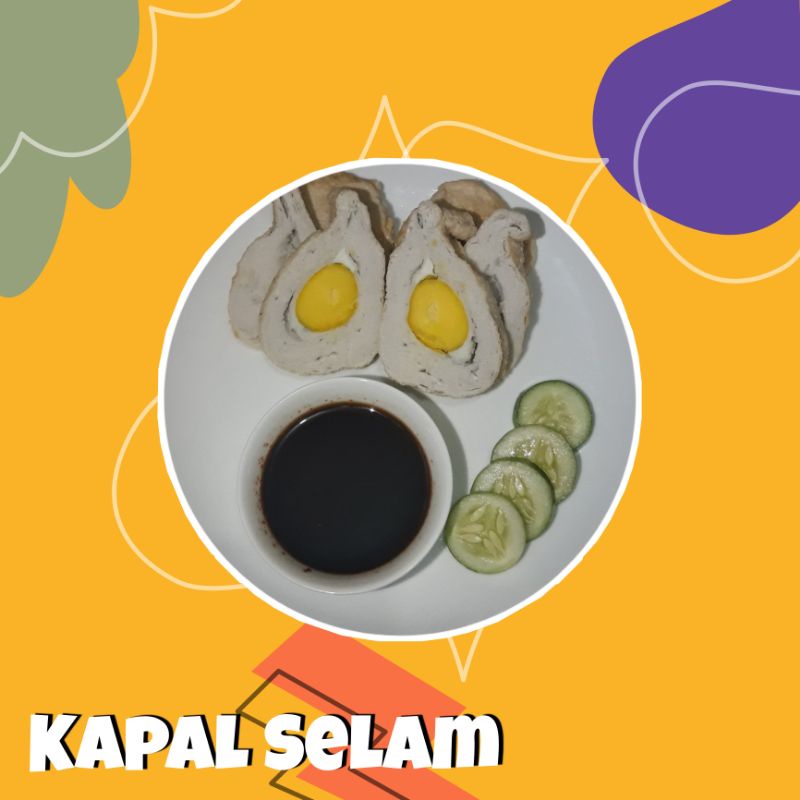 

Pempek Palembang Ikan Tenggiri Kapal Selam