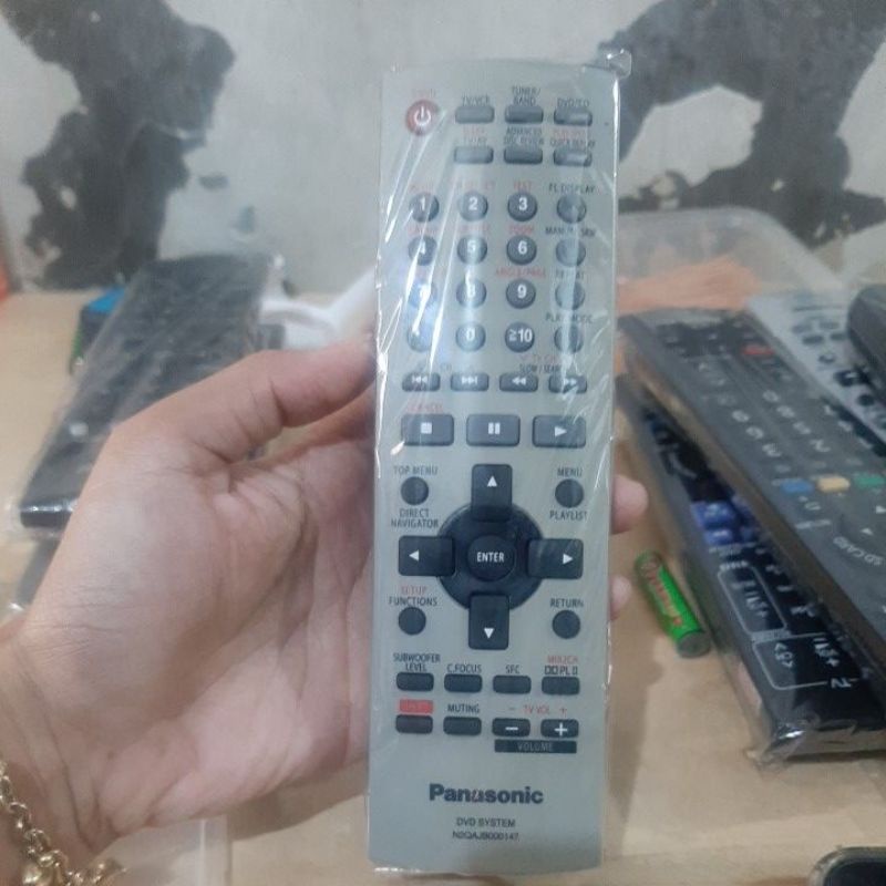 REMOTE REMOT DVD SYSTEM PANASONIK N2QAJB000147 ORIGINAL ASLI