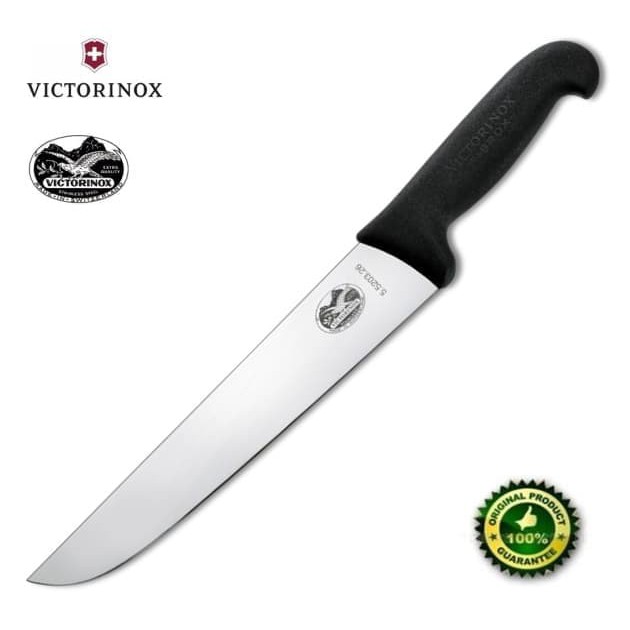Butcher knife pisau sembelih victorinox 26 cm original 5.5203.26