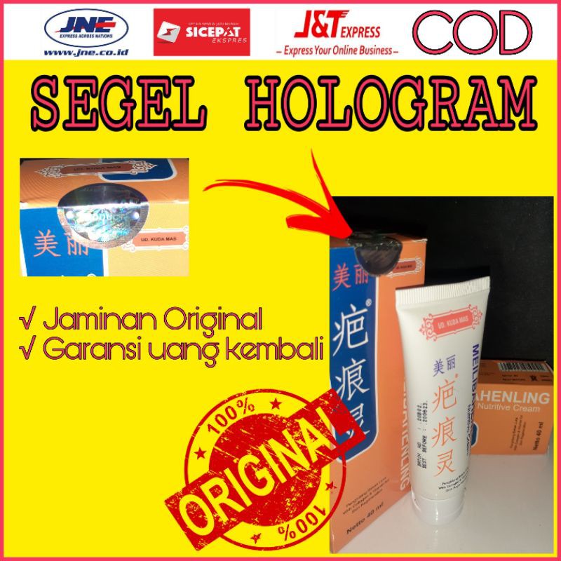 PENGHILANG BEKAS LUKA Meilibahenling Obat Cream penghilang bekas cacar keloid scar Meili 02