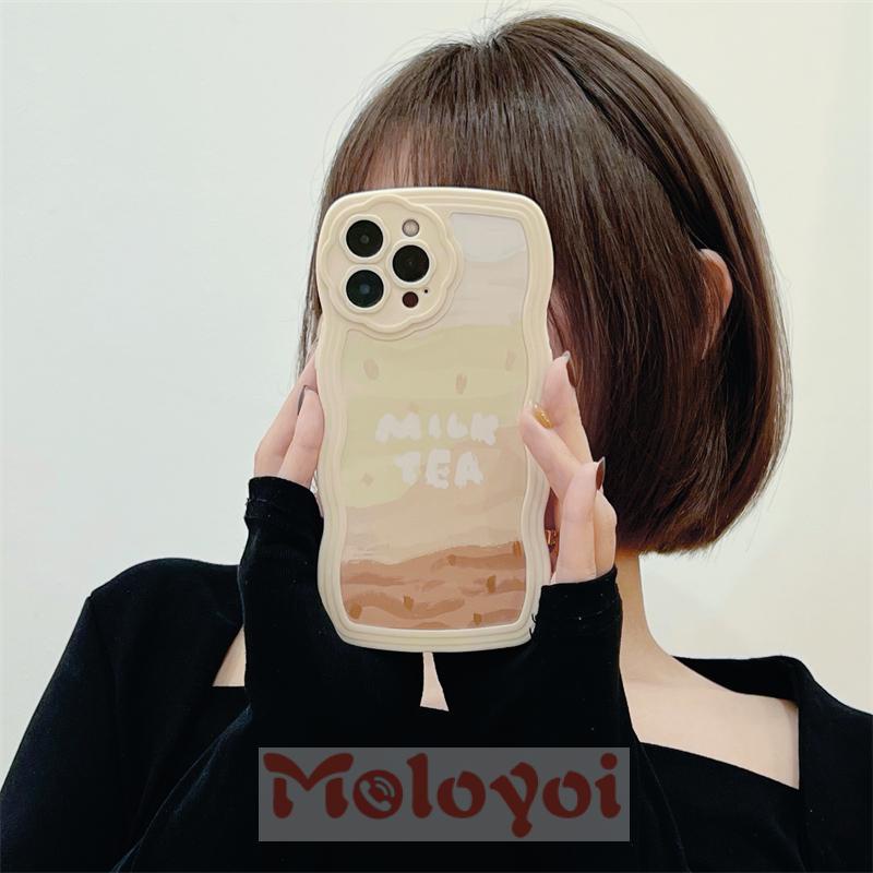 Soft Case Pelindung Lensa Kamera Pola Bunga Gelombang Tahan Banting Untuk IPhone 6 6s Plus 11 12 13 Pro MAX 7plus 8plus XR X XS MAX 7 8 SE 2020