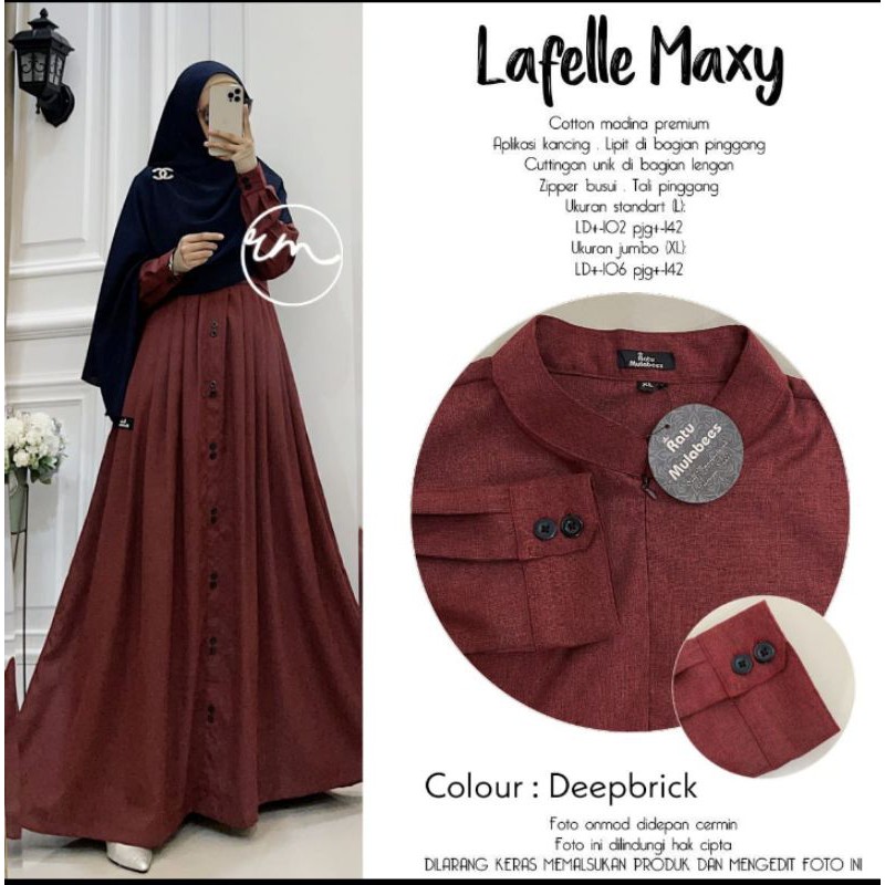 MAXY DRESS WANITA LAFELLE RATU